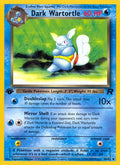 2000 Pokemon: Team Rocket (TR) - Dark Wartortle (#46/82, Uncommon) (1st Edition, Lightly Played)