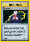 2000 Pokemon: Gym Challenge (G2) - Giovanni (18) (#018/132, Holo Rare) (1st Edition Holofoil, Near Mint)