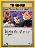 2000 Pokemon: Team Rocket (TR) - Here Comes Team Rocket 71 (#71/82, Rare) (1st Edition, Lightly Played)