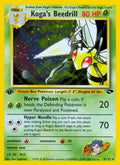 2000 Pokemon: Gym Challenge (G2) - Koga's Beedrill (#009/132, Holo Rare) (1st Edition Holofoil, Near Mint)