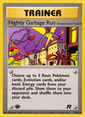 2000 Pokemon: Team Rocket (TR) - Nightly Garbage Run Rockets Secret Machine (#77/82, Uncommon) (1st Edition, Near Mint)