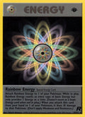 2000 Pokemon: Team Rocket (TR) - Rainbow Energy (80) (#80/82, Rare) (1st Edition, Near Mint)