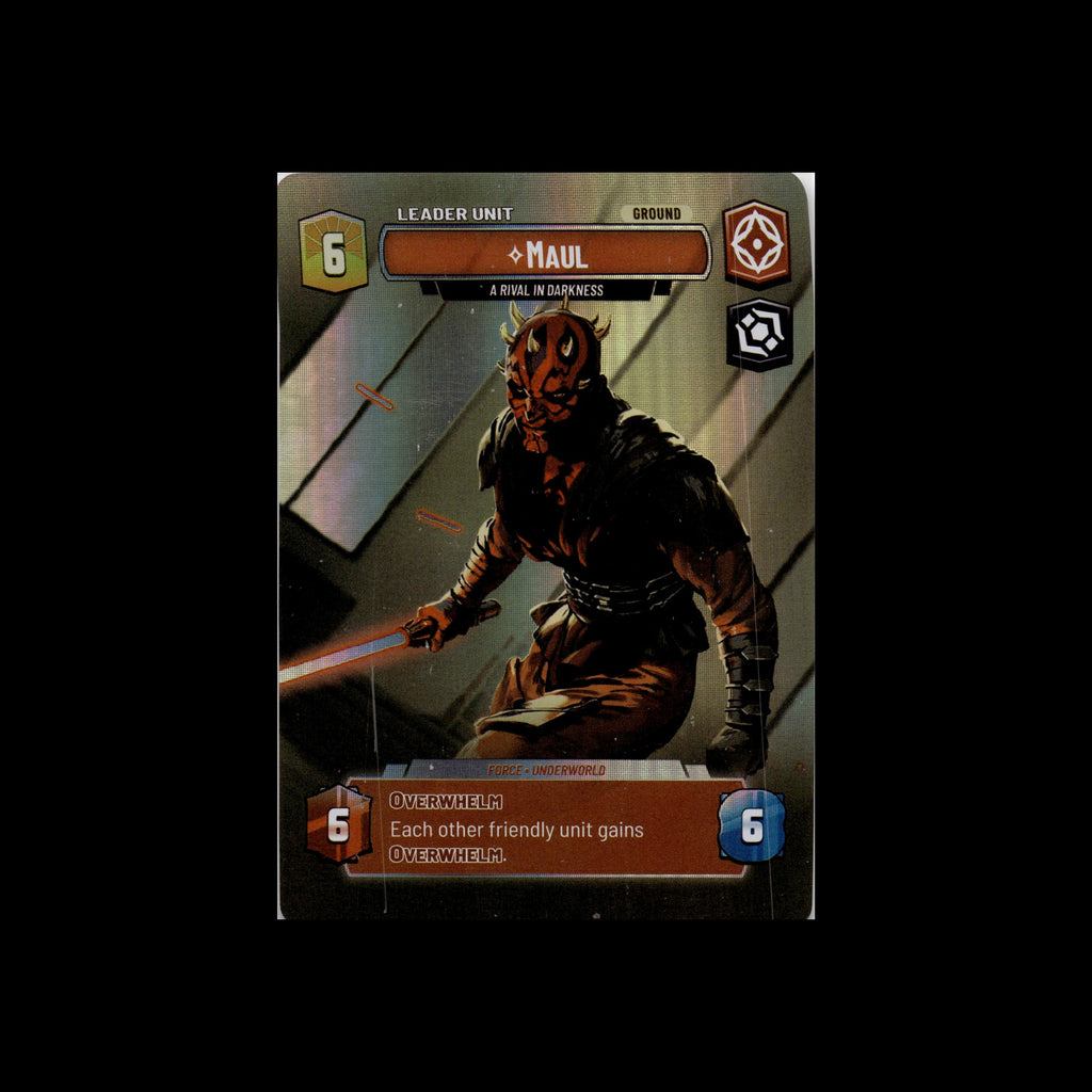 Maul - A Rival in Darkness (Showcase) (Back)