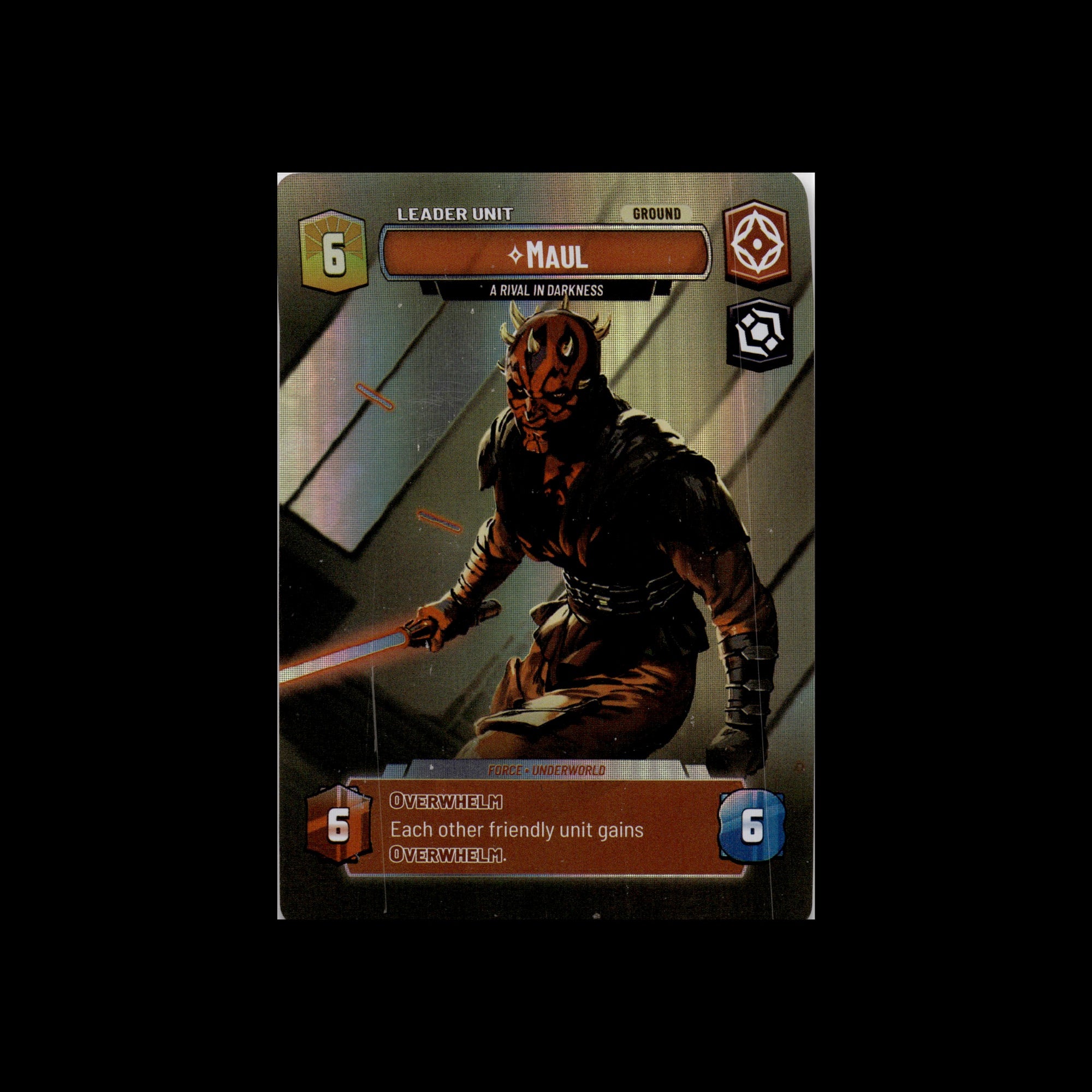 Maul - A Rival in Darkness (Showcase) (Back)
