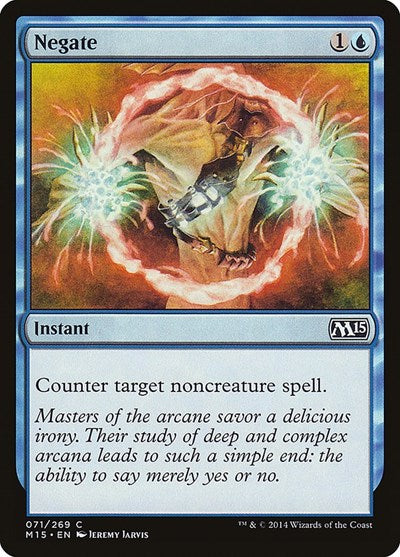 2014 Magic: The Gathering: Magic 2015 (M15) (M15) - Negate (#71, Common)