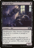 2014 Magic: The Gathering: Magic 2015 (M15) (M15) - Typhoid Rats (#118, Common) (, Near Mint)