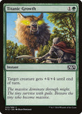 2014 Magic: The Gathering: Magic 2015 (M15) (M15) - Titanic Growth (#203, Common) (, Lightly Played)