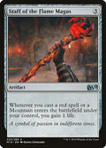 2014 Magic: The Gathering: Magic 2015 (M15) (M15) - Staff of the Flame Magus (#233, Uncommon) (, Near Mint)