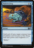 2014 Magic: The Gathering: Magic 2015 (M15) (M15) - Turn to Frog (#81, Uncommon) (, Near Mint)