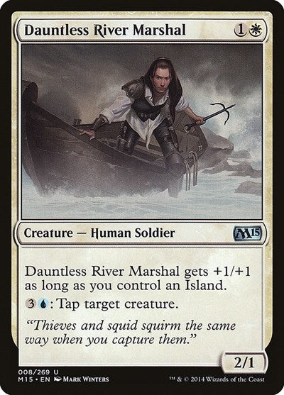 2014 Magic: The Gathering: Magic 2015 (M15) (M15) - Dauntless River Marshal (#8, Uncommon) (, Near Mint)