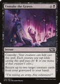 2014 Magic: The Gathering: Magic 2015 (M15) (M15) - Unmake the Graves (#120, Common) (, Lightly Played)