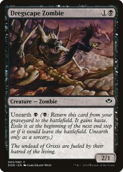 2014 Magic: The Gathering: Duel Decks: Speed vs. Cunning (DDN) - Dregscape Zombie (#5, Common) (, Near Mint)