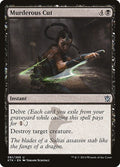2014 Magic: The Gathering: Khans of Tarkir (KTK) - Murderous Cut (#81, Uncommon) (, Near Mint)