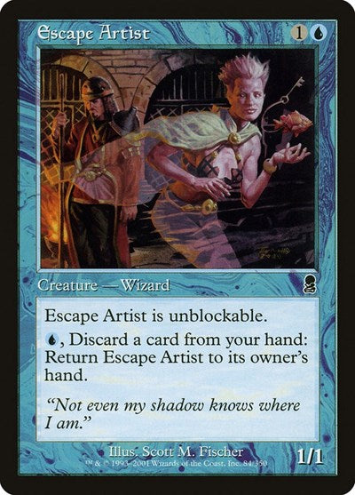 2001 Magic: The Gathering: Odyssey (ODY) - Escape Artist (#84, Common) (, Near Mint)