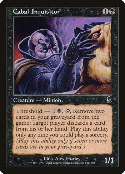 2001 Magic: The Gathering: Odyssey (ODY) - Cabal Inquisitor (#119, Common) (, Near Mint)