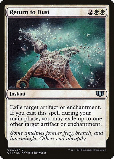 2014 Magic: The Gathering: Commander 2014 (C14) - Return to Dust (#85, Uncommon) (, Near Mint)