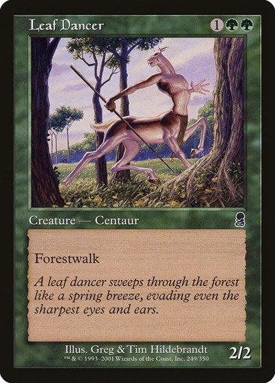 2001 Magic: The Gathering: Odyssey (ODY) - Leaf Dancer (#249, Common) (, Near Mint)