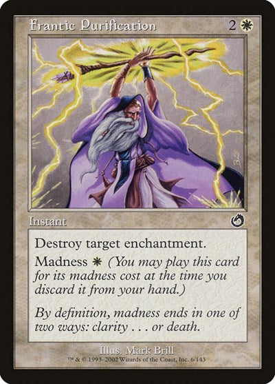 2002 Magic: The Gathering: Torment (TOR) - Frantic Purification (#6, Common) (, Near Mint)