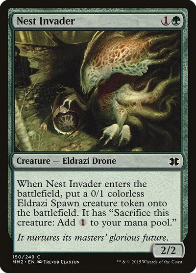 2015 Magic: The Gathering: Modern Masters 2015 (MM2) - Nest Invader (#150, Common) (, Near Mint)