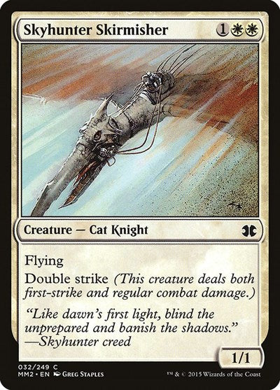 2015 Magic: The Gathering: Modern Masters 2015 (MM2) - Skyhunter Skirmisher (#32, Common) (, Near Mint)