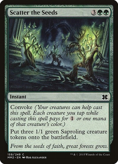 2015 Magic: The Gathering: Modern Masters 2015 (MM2) - Scatter the Seeds (#159, Common) (, Near Mint)