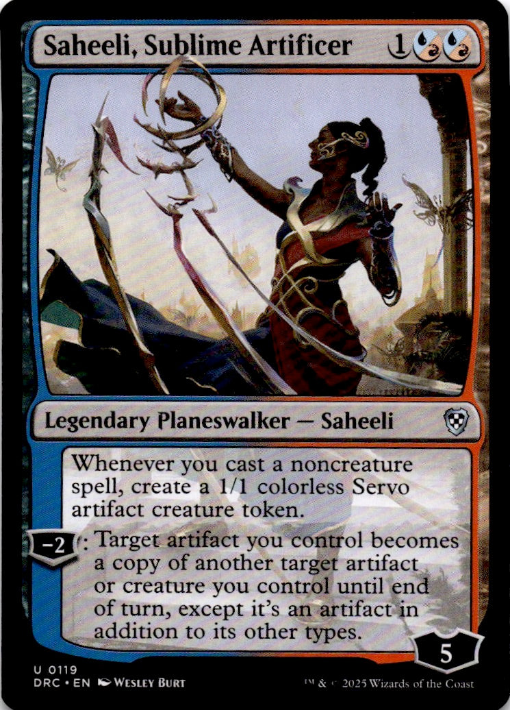 Saheeli, Sublime Artificer