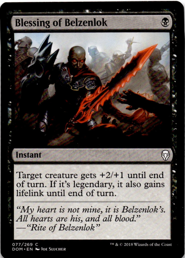 Blessing of Belzenlok