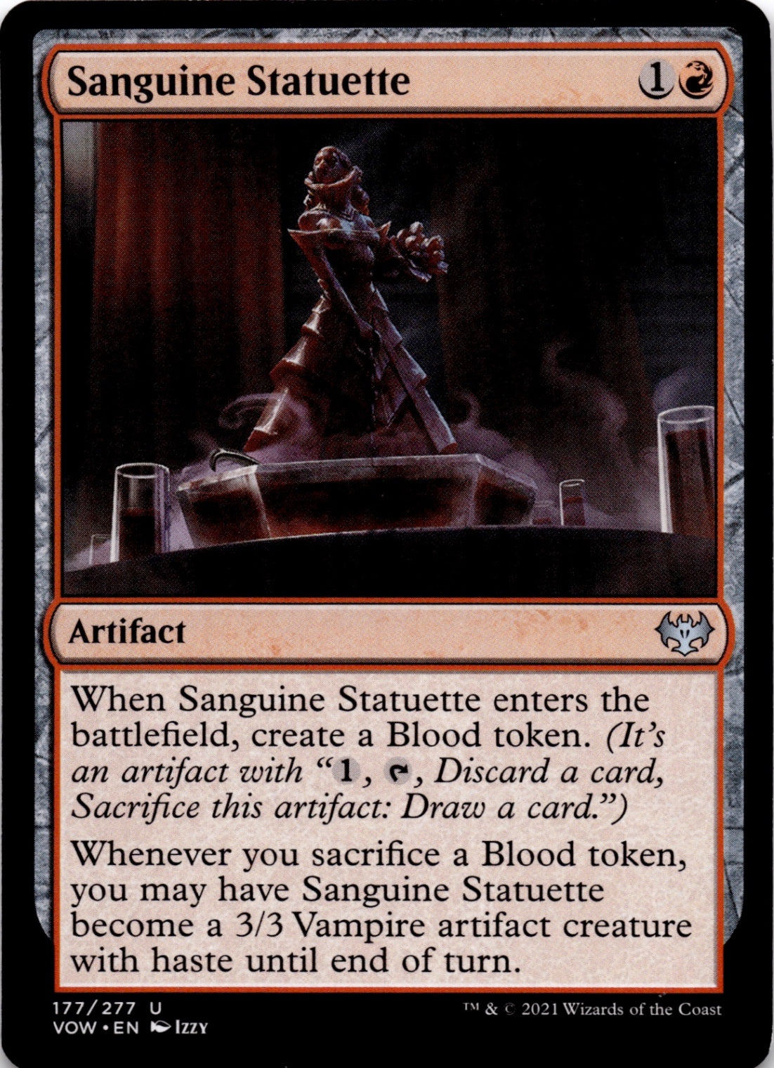 Sanguine Statuette