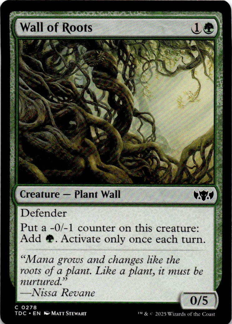 Wall of Roots
