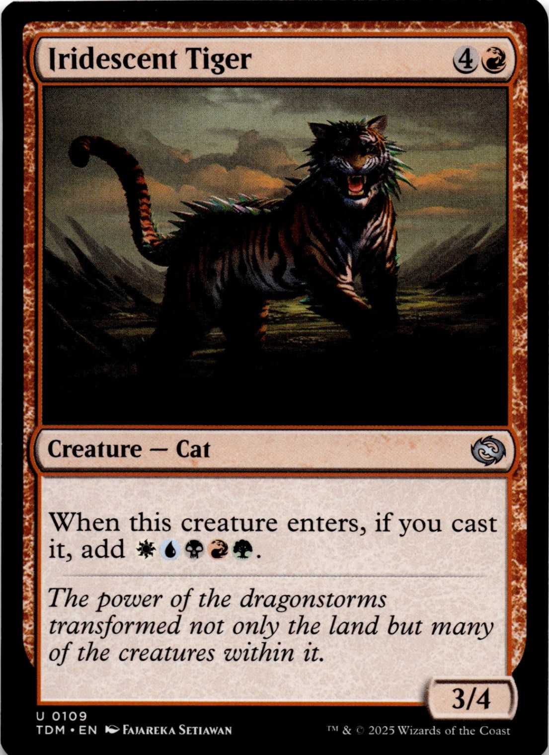 Iridescent Tiger