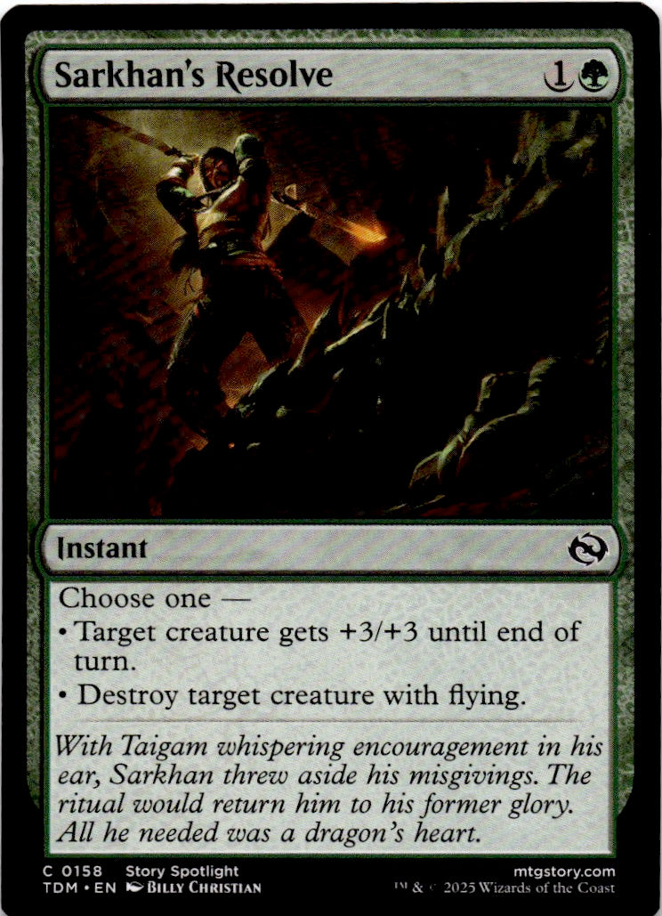 Sarkhan's Resolve