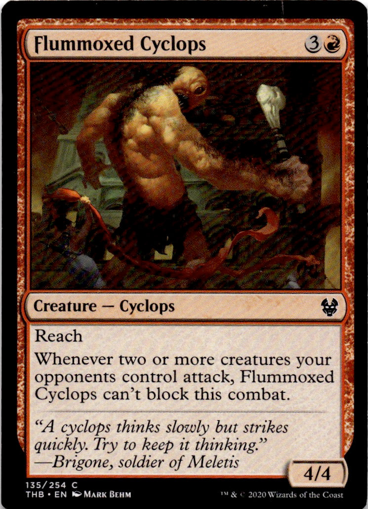 Flummoxed Cyclops
