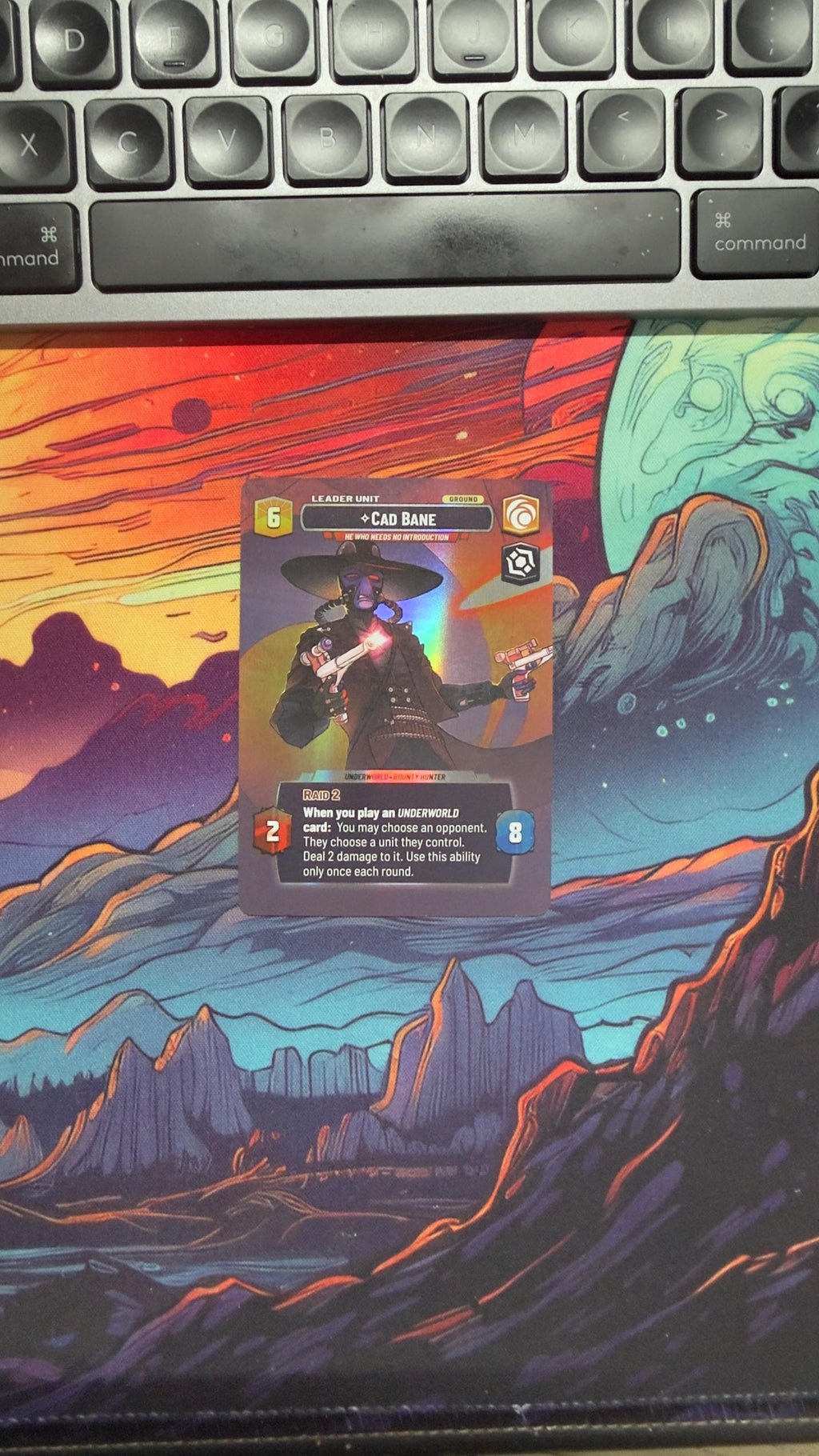 Star Wars Unlimited - Cad Bane: He Who Needs No Introduction - Showcase Foil | Rare Collectible Trading Card