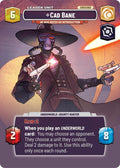 Star Wars Unlimited - Cad Bane: He Who Needs No Introduction - Showcase Foil | Rare Collectible Trading Card