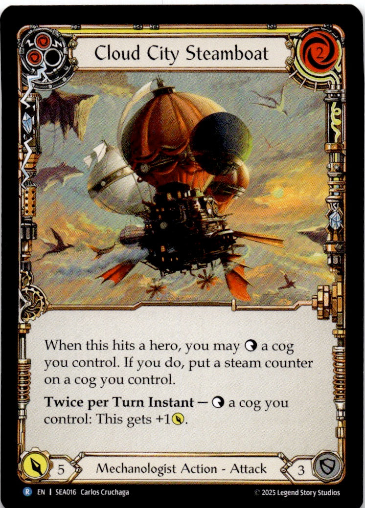 Cloud City Steamboat (Yellow)