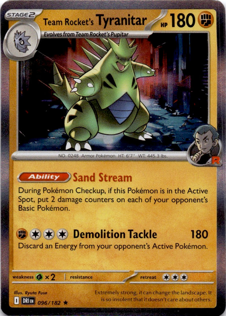 Team Rocket's Tyranitar (Pokemon Center Exclusive)