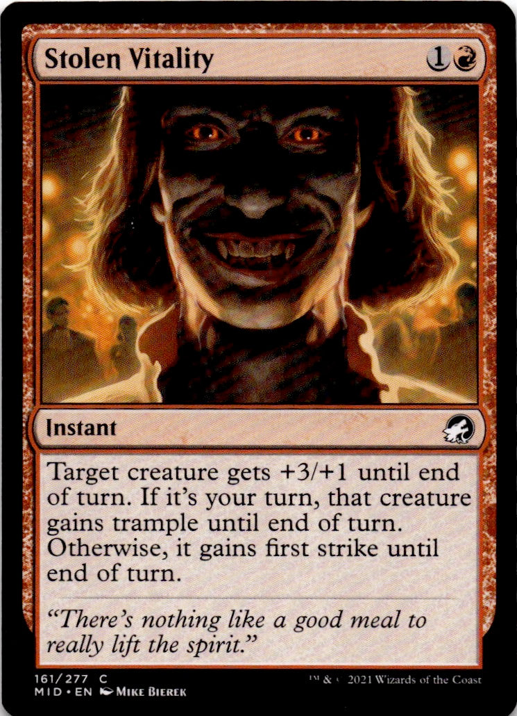 Stolen Vitality