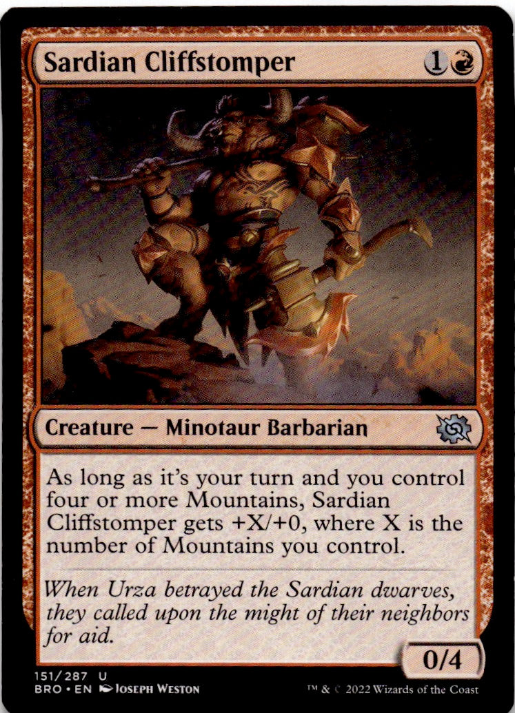 Sardian Cliffstomper