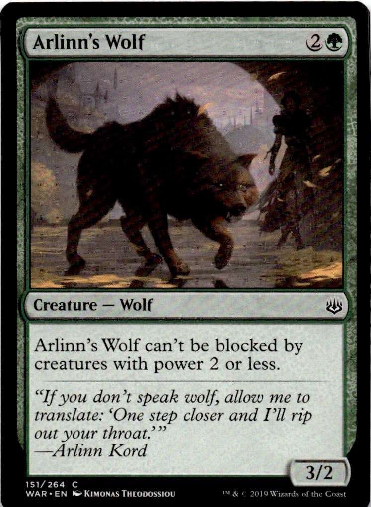Arlinn's Wolf