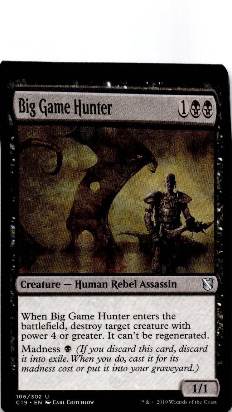 Big Game Hunter