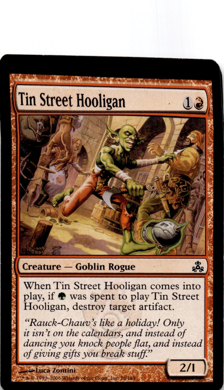 Tin Street Hooligan