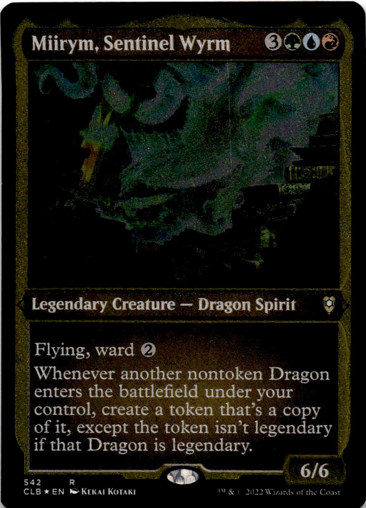 Miirym, Sentinel Wyrm (Foil Etched)