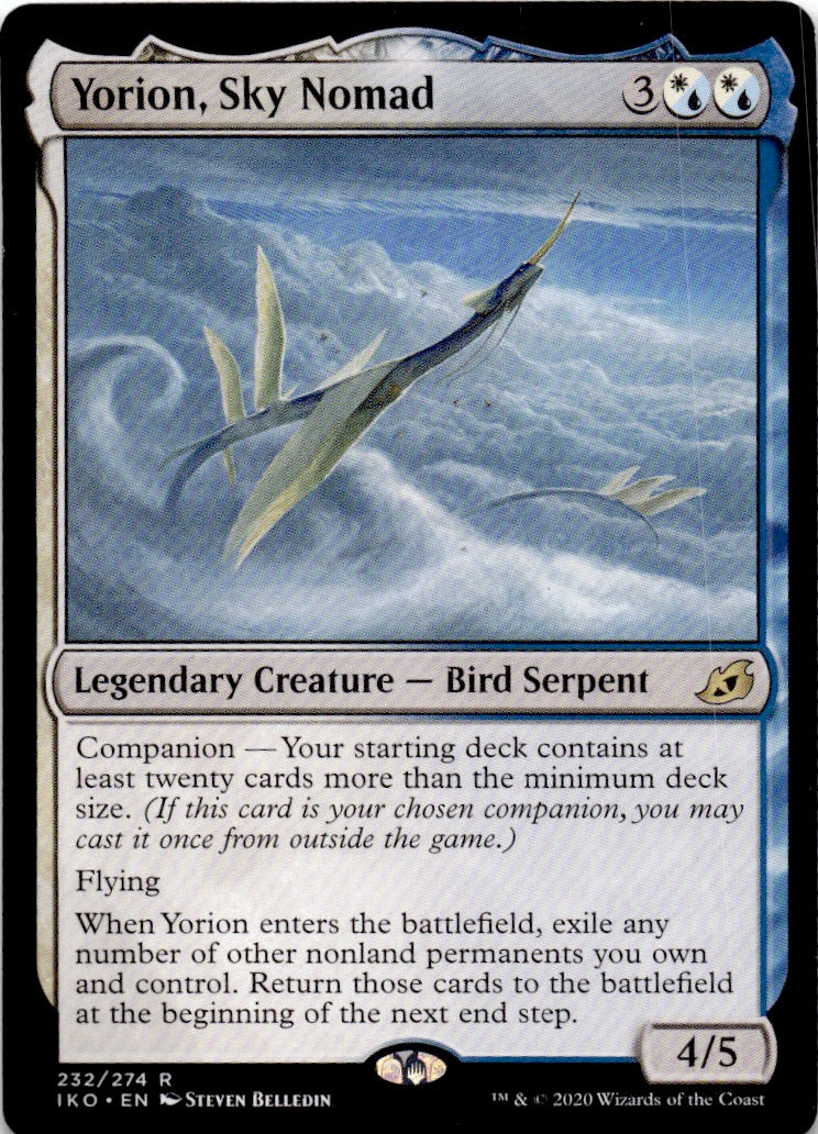 Yorion, Sky Nomad