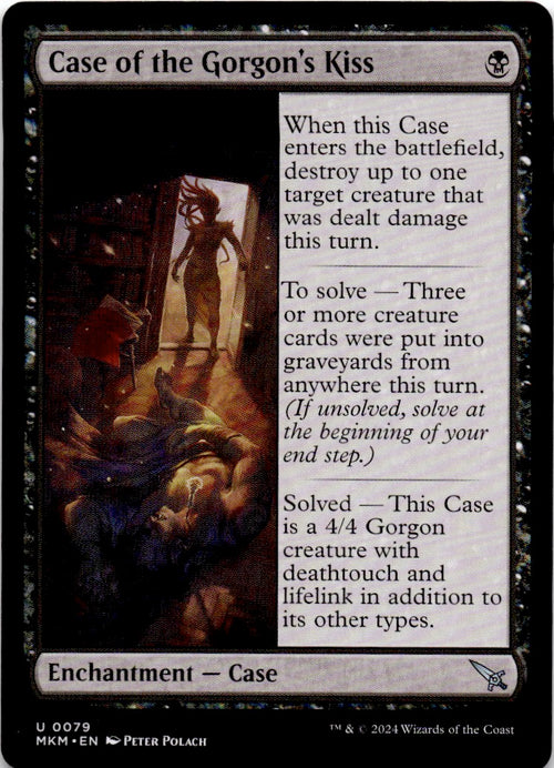 Case of the Gorgon's Kiss (a)