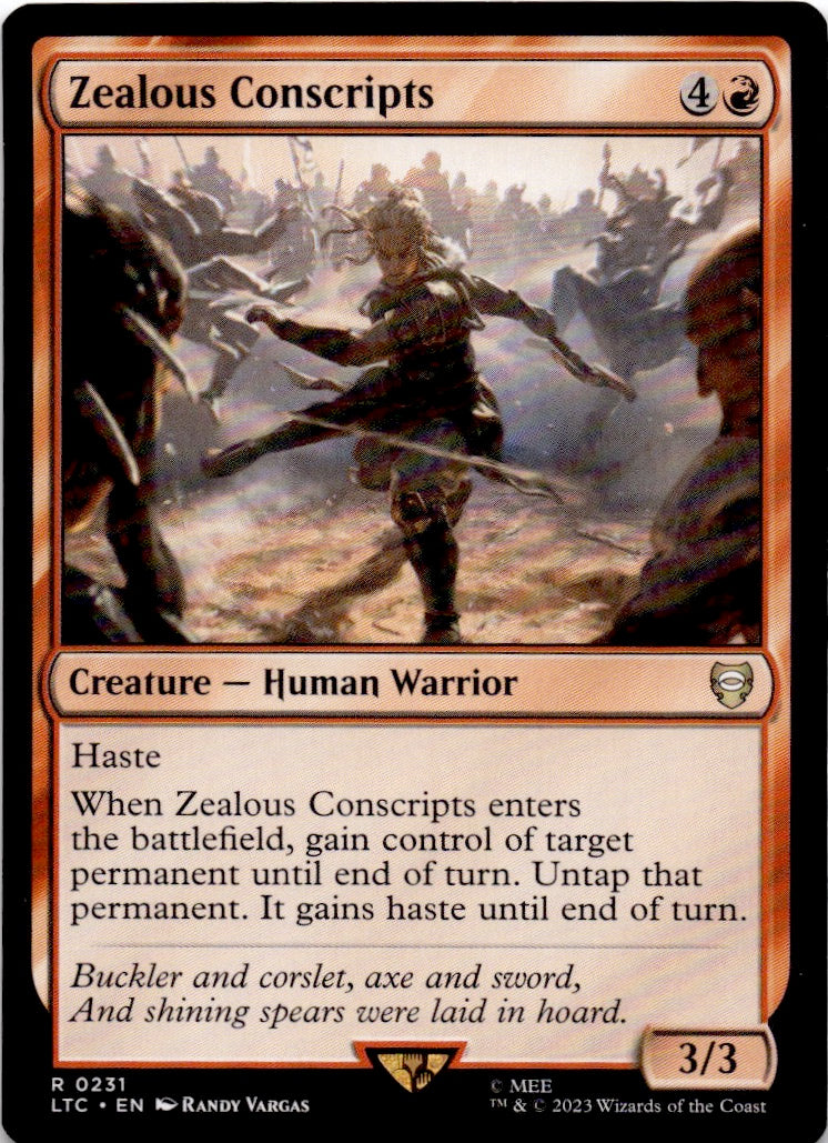 Zealous Conscripts