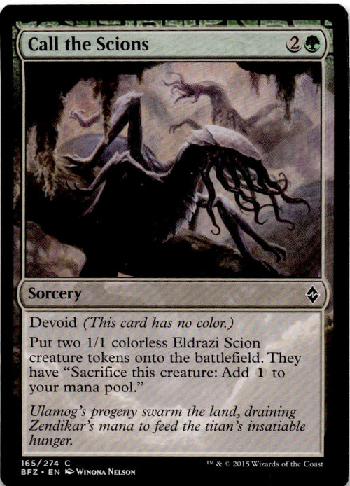 Call the Scions