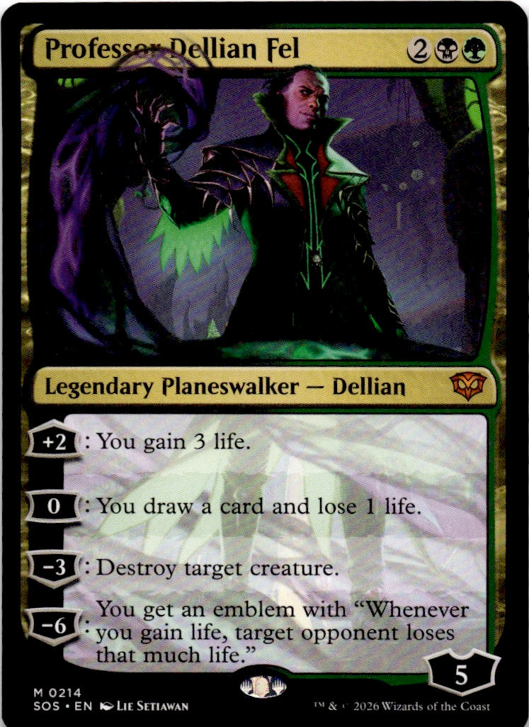 Professor Dellian Fel