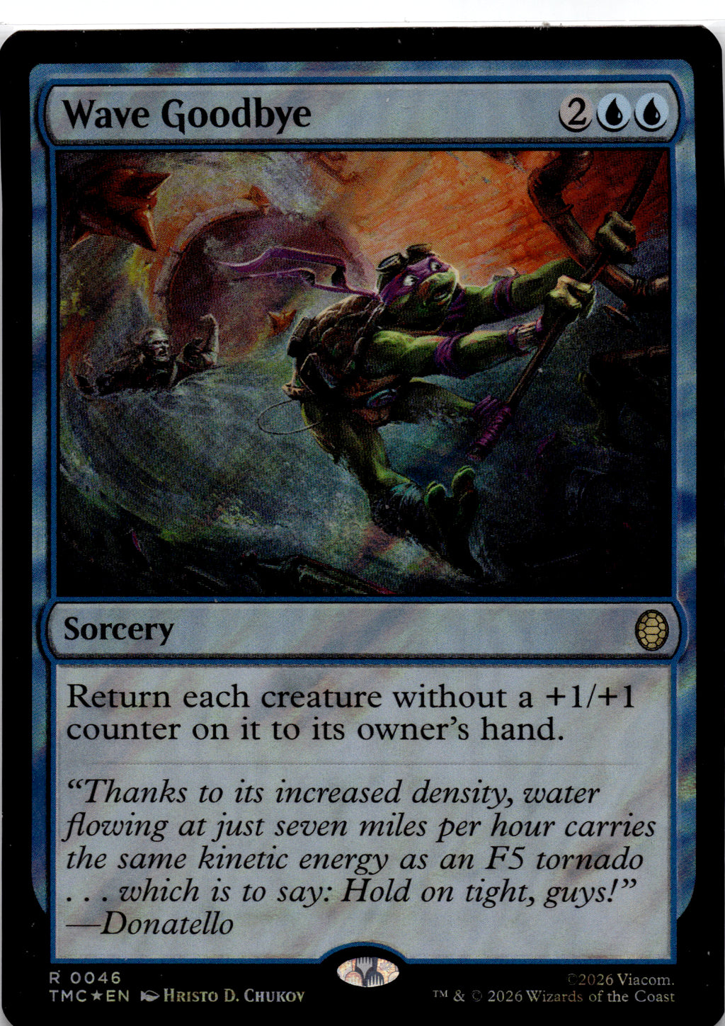 Wave Goodbye (Surge Foil)