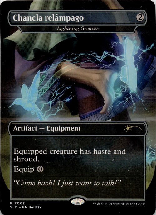 Chancla relámpago - Lightning Greaves