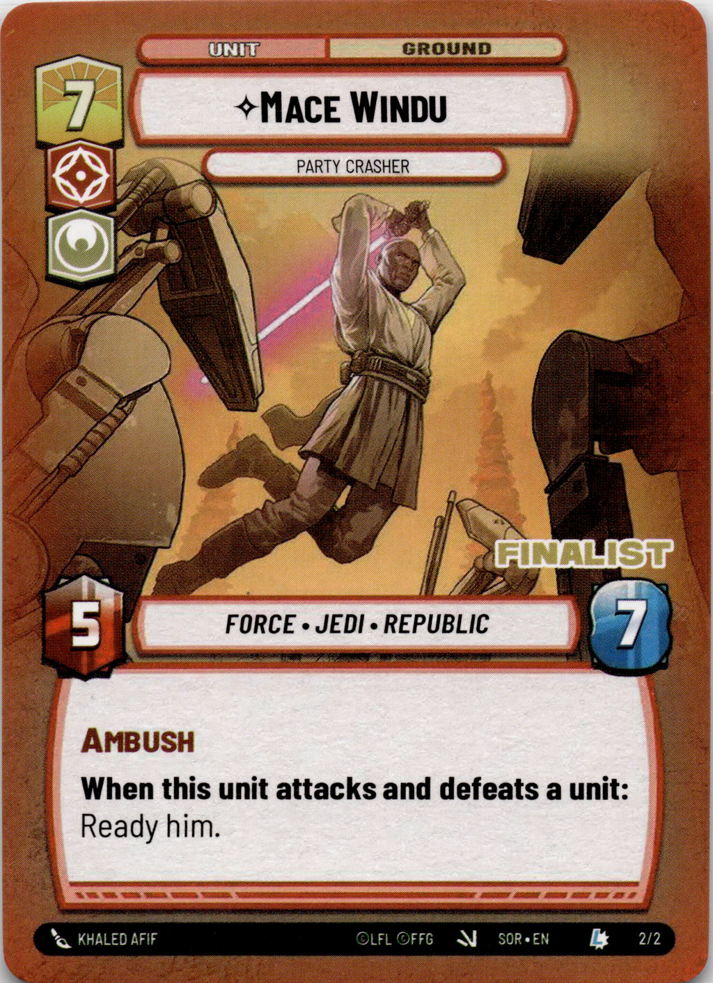 Mace Windu - Party Crasher (Champion)